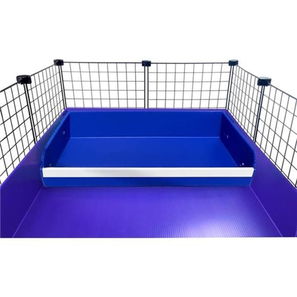 Guinea Pig Litter Box Bed for Midwest Cages Patty Pan for Training Hay Box New - Picture 4 of 8